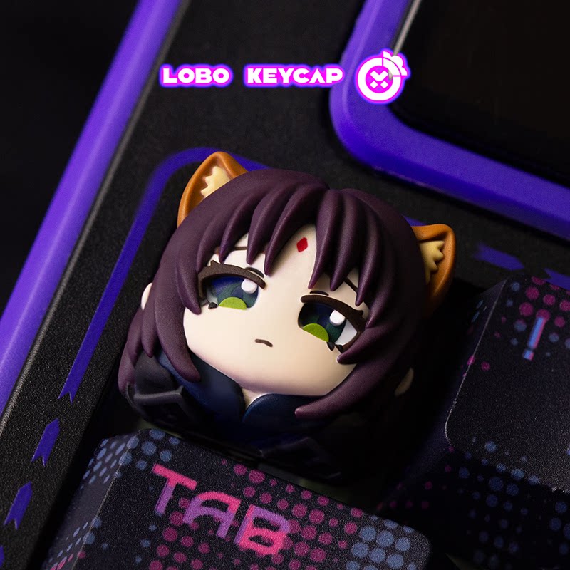 Gaming Accessories In China - Keycap Lobo Criativo de Anime, Keycap