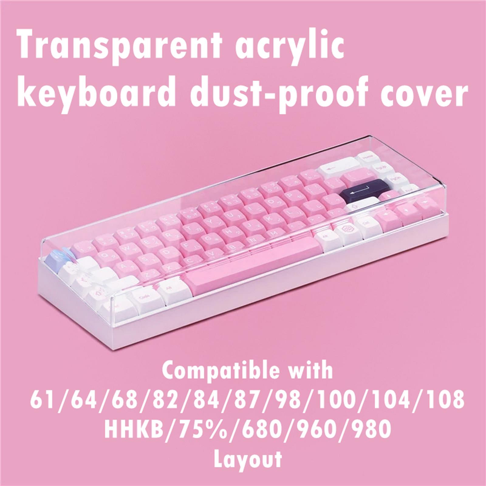 Gaming Accessories Aesthetic - Capa protetora contra poeira para teclado,
