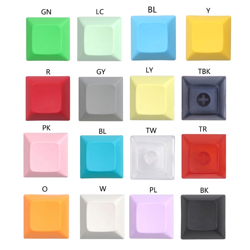 Gaming Accessories Aesthetic - DSA 1U Keycap Set para Gaming