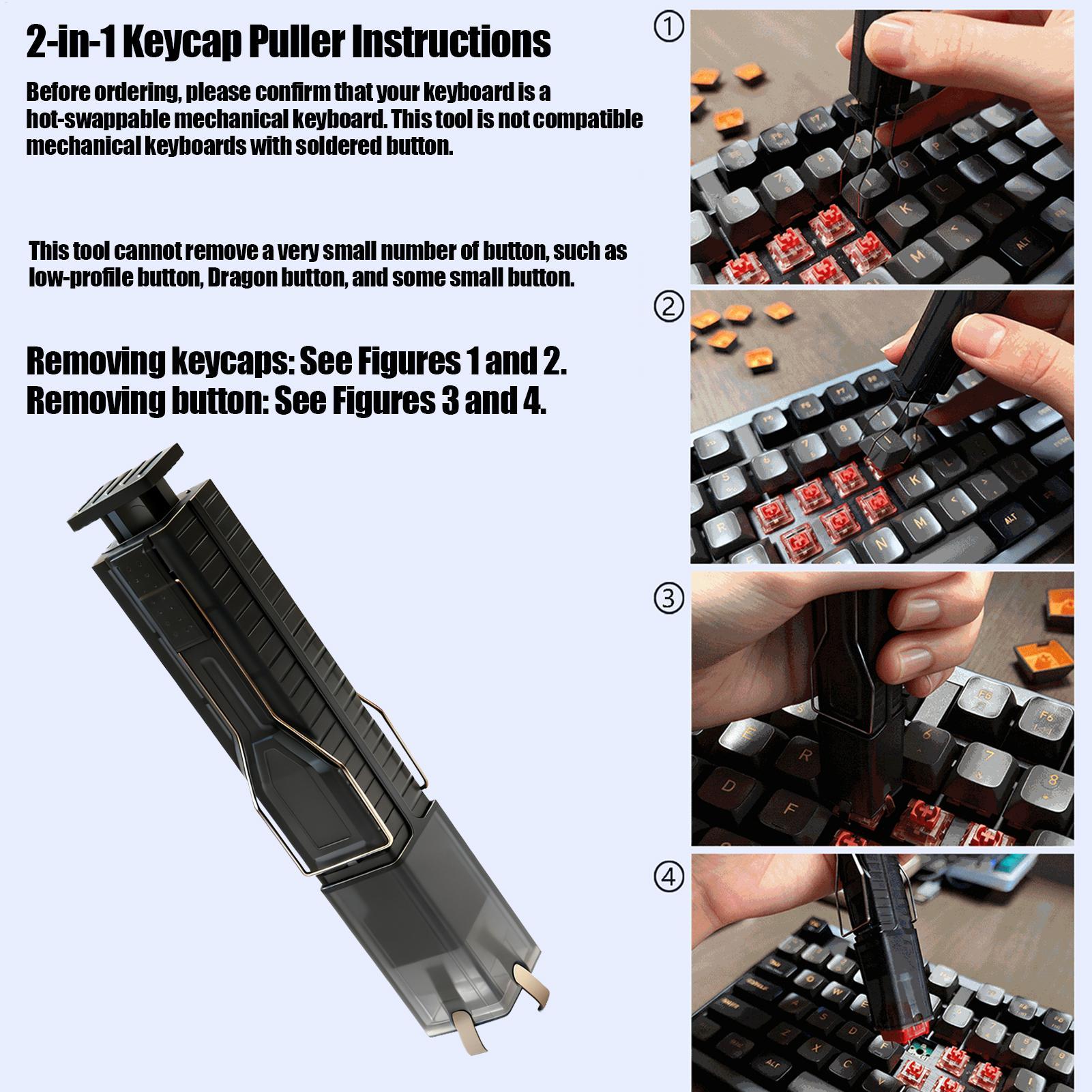 Extrator de teclado 2 em 1 com - Gaming Accessories Aesthetic avaliação e preço