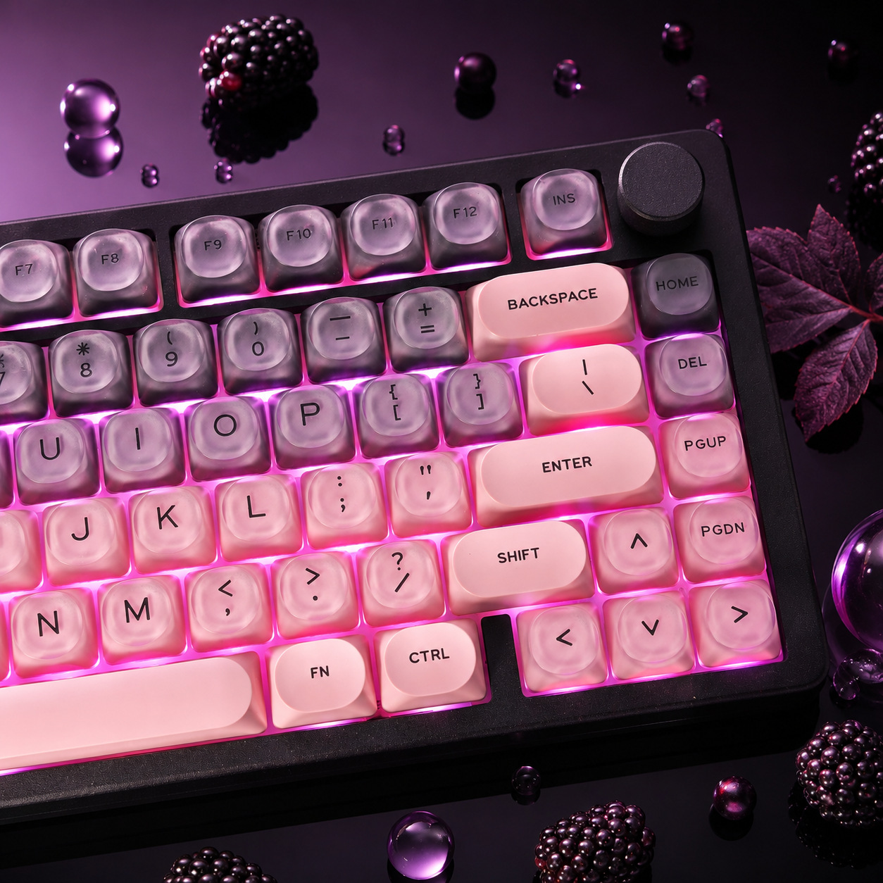 Conjunto de teclas de cristal  - Gaming Accessories Aesthetic avaliação e preço