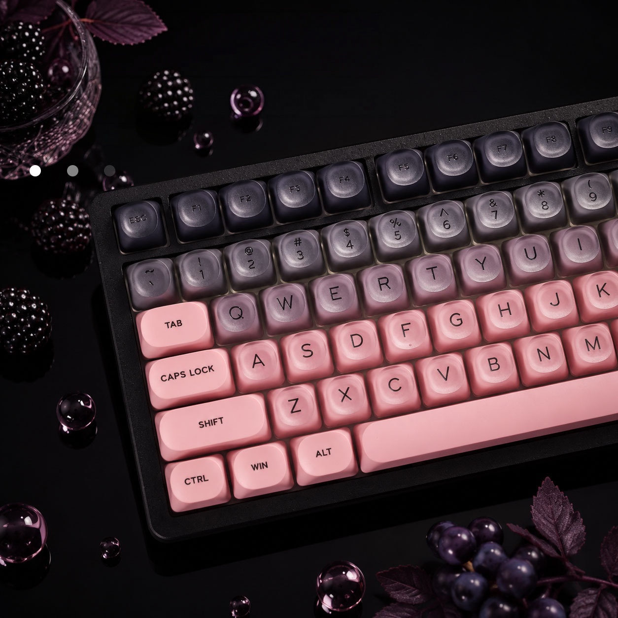 Conjunto de teclas de cristal  - Gaming Accessories Aesthetic avaliação e preço