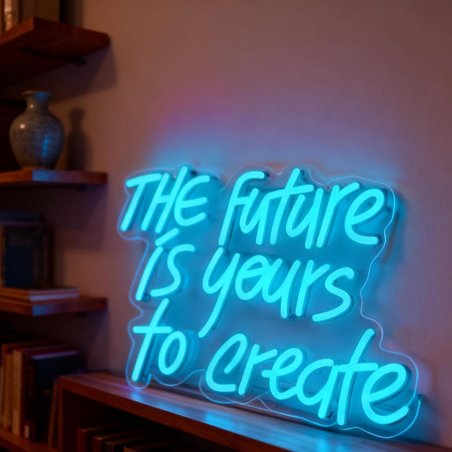 O Futuro é Seu - Letreiro Neon - Accessories For Your Gaming Room avaliação e preço