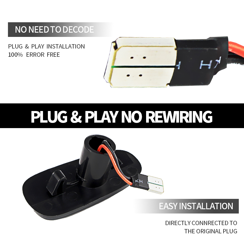 2 PCS LED Luzes de marcação la - Gaming Accessories Rack avaliação e preço